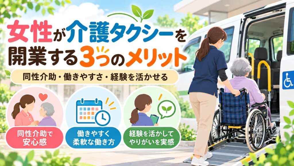 女性ドライバー・開業